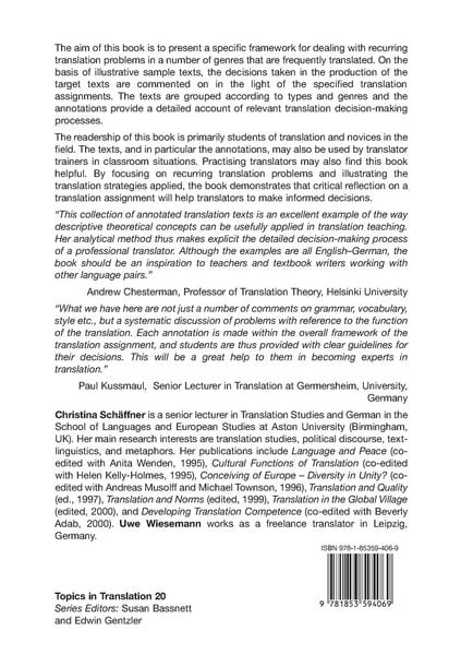 Produktbild: Annotated Texts for Translation