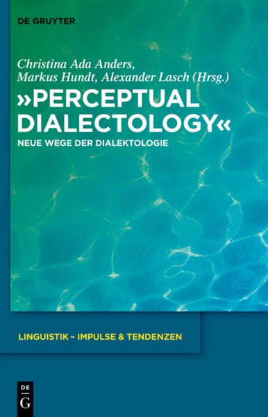 Produktbild: Perceptual Dialectology
