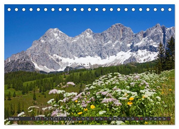 Produktbild: Der Hohe Dachstein (Tischkalender 2026 DIN A5 quer), CALVENDO Monatskalender