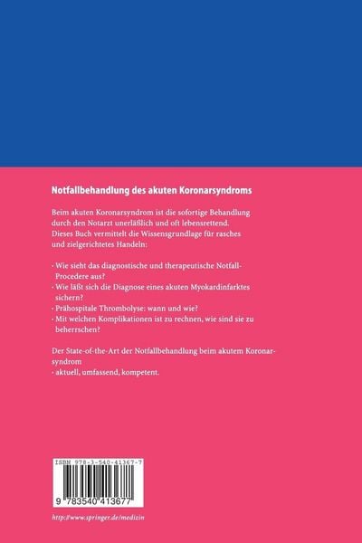Produktbild: Notfallbehandlung des akuten Koronarsyndroms