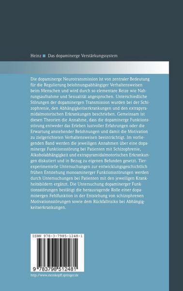 Produktbild: Das dopaminerge Verst&auml;rkungssystem