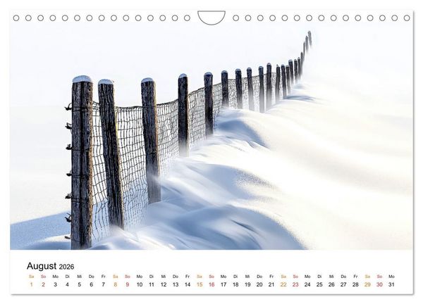 Produktbild: Winterzauber - Nordwind und Schneegest&ouml;ber (Wandkalender 2026 DIN A4 quer), CALVENDO Monatskalender