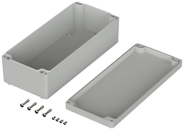 Produktbild: Bopla EUROMAS T 244 03244000 Industrie-Geh&auml;use 340 x 150 x 100 ABS Lichtgrau (RAL 7035) 1 St.
