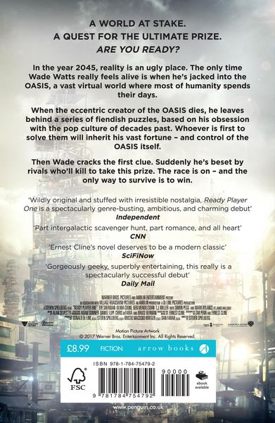 Produktbild: Ready Player One. Film Tie-In