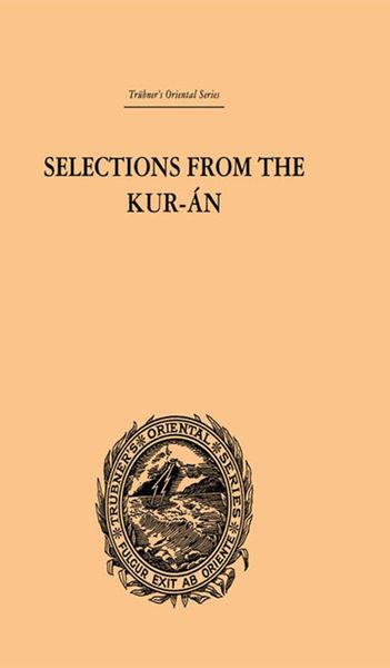 Produktbild: Selections from the Kuran