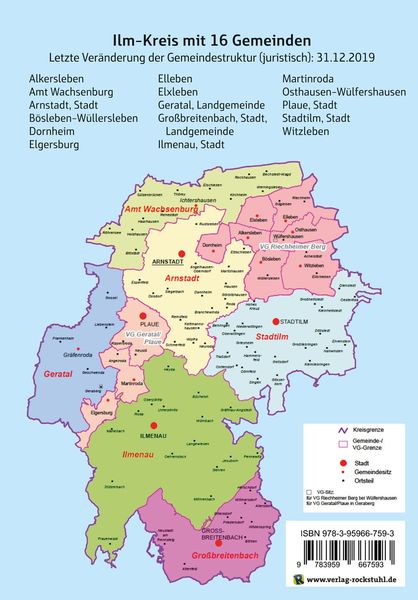 Produktbild: Wappen, Flaggen und Siegel ILM-KREIS - Ein Lexikon - Ausgabe 2024