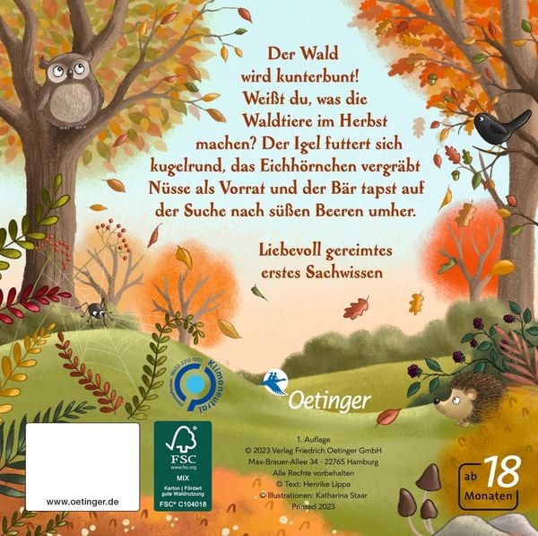 Produktbild: Es wird Herbst hier im Wald