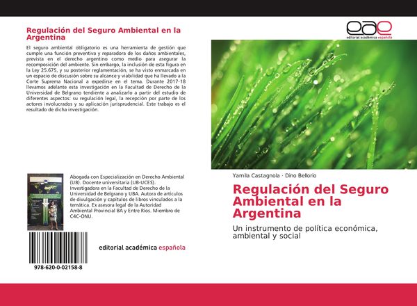 Produktbild: Regulaci&oacute;n del Seguro Ambiental en la Argentina