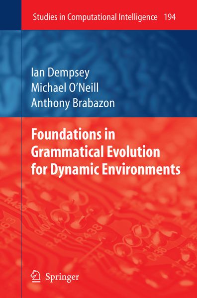 Produktbild: Foundations in Grammatical Evolution for Dynamic Environments