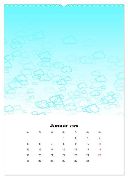 Produktbild: ERINNERUNGEN Zum Selberbasteln (hochwertiger Premium Wandkalender 2026 DIN A2 hoch), Kunstdruck in Hochglanz
