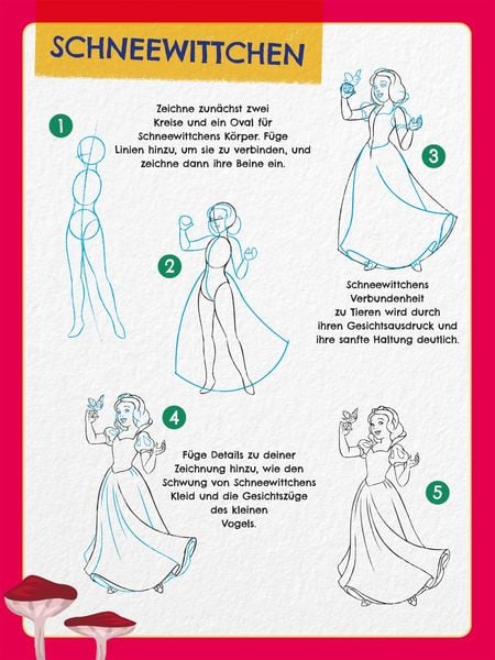 Produktbild: Disney Prinzessin: Meine erste Zeichenschule