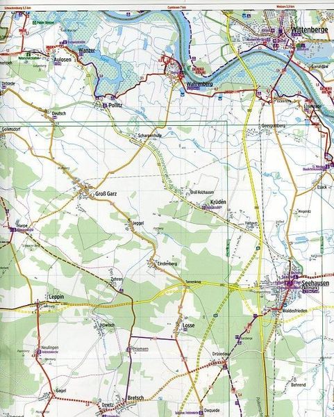 Produktbild: Bikeline Radkarte Deutschland Altmark Ost Stendal 1:75.000