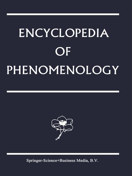 Produktbild: Encyclopedia of Phenomenology