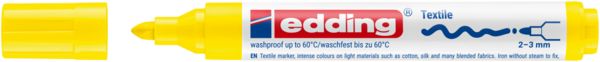 Produktbild: EDDING&reg; Textil Marker 4500, gelb