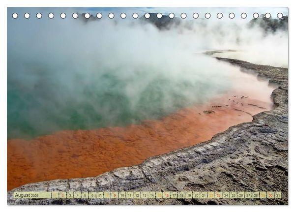 Produktbild: Neuseeland - atemberaubend sch&ouml;n (Tischkalender 2026 DIN A5 quer), CALVENDO Monatskalender
