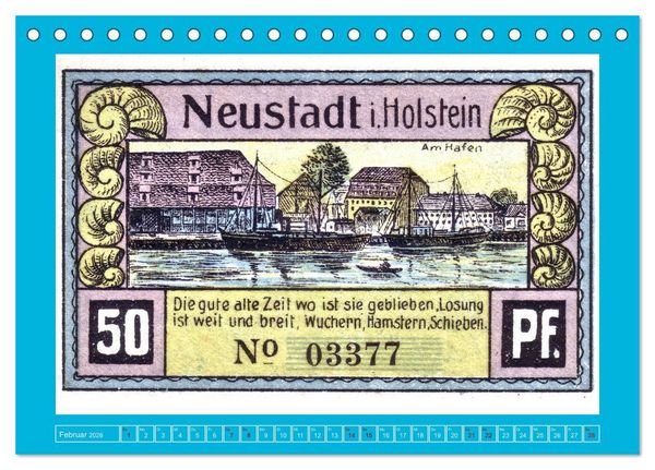Produktbild: Gru&szlig; aus Neustadt in Holstein (Tischkalender 2026 DIN A5 quer), CALVENDO Monatskalender