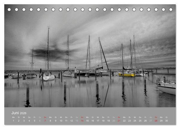 Produktbild: H&auml;fen der Ostsee (Tischkalender 2026 DIN A5 quer), CALVENDO Monatskalender