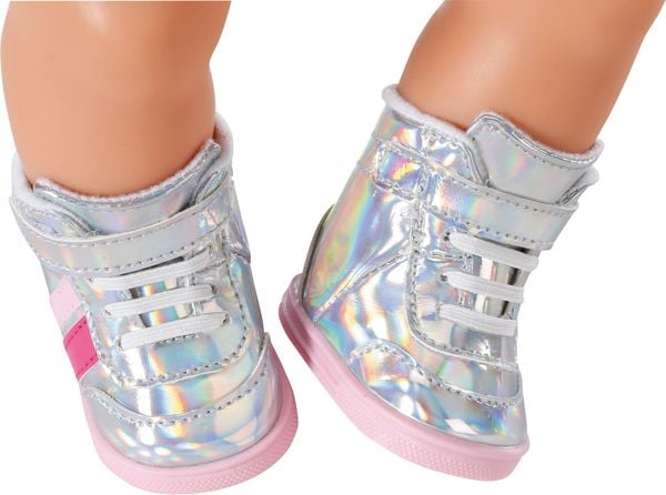 BABY born Sneakers silber 43cm