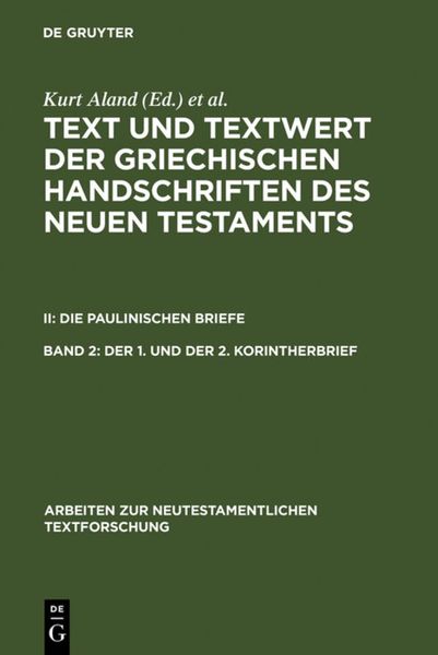 Produktbild: Der 1. und der 2. Korintherbrief