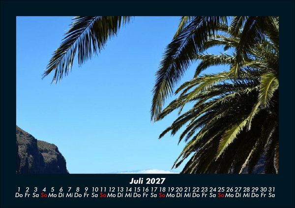 Produktbild: Palmentraum 2027 Fotokalender DIN A5