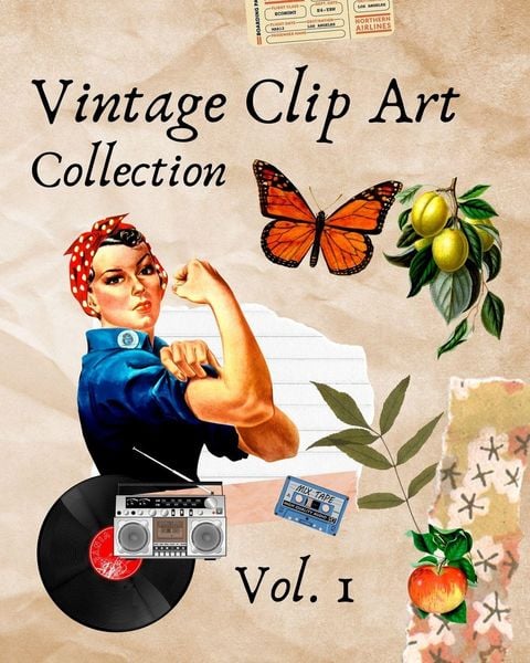 Produktbild: Vintage Clip Art Collection