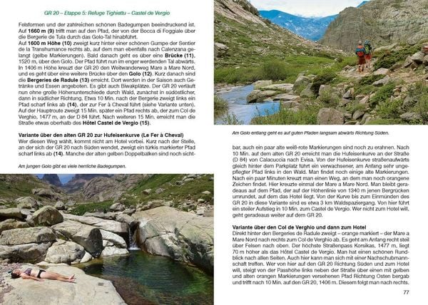 Produktbild: ROTHER Wanderf&uuml;hrer Korsika GR 20. 16 Etappen auf dem legend&auml;ren Fernwanderweg &ndash; mit Varianten und Gipfeln