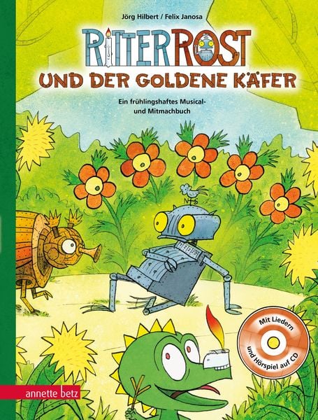 Produktbild: Ritter Rost: Ritter Rost und der goldene K&auml;fer (Ritter Rost mit CD und zum Streamen, Bd.)