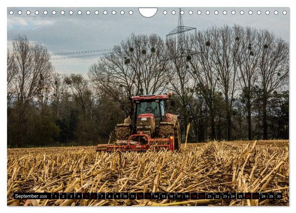 Produktbild: Landtechnik 2026 (Wandkalender 2026 DIN A4 quer), CALVENDO Monatskalender