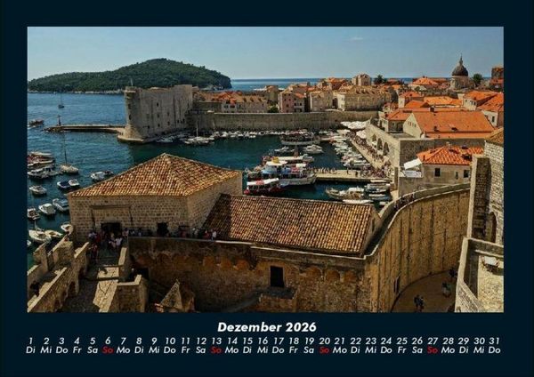 Produktbild: Kroatien 2026 Fotokalender DIN A4
