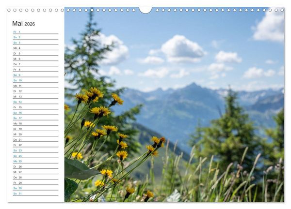 Produktbild: Faszination Alpen (Wandkalender 2026 DIN A3 quer), CALVENDO Monatskalender
