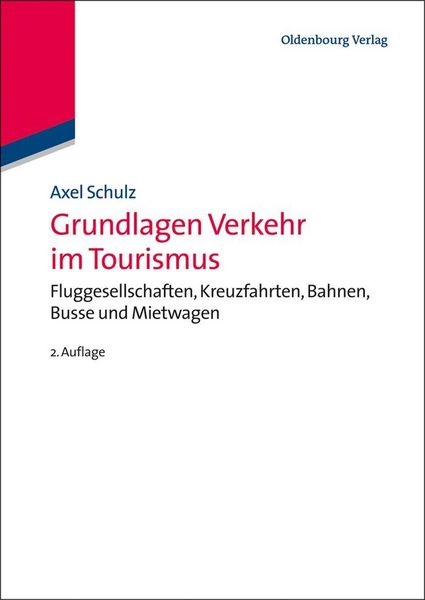 Produktbild: Grundlagen Verkehr im Tourismus