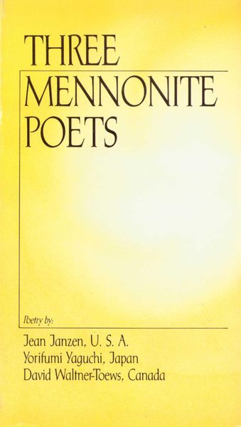 Produktbild: Three Mennonite Poets