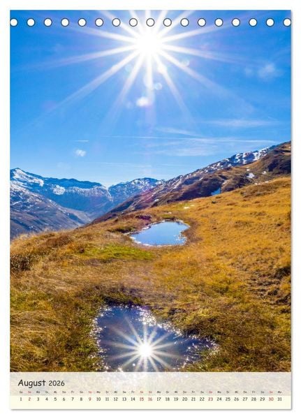 Produktbild: Der sonnige Lungau (Tischkalender 2026 DIN A5 hoch), CALVENDO Monatskalender