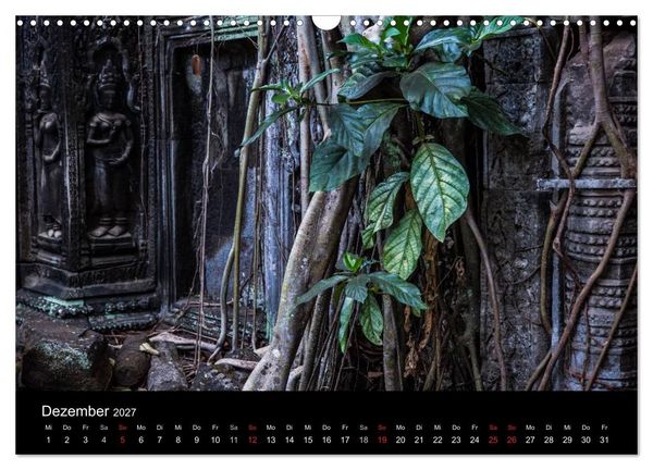 Produktbild: Tempel rund um Angkor Wat (Wandkalender 2027 DIN A3 quer), CALVENDO Monatskalender