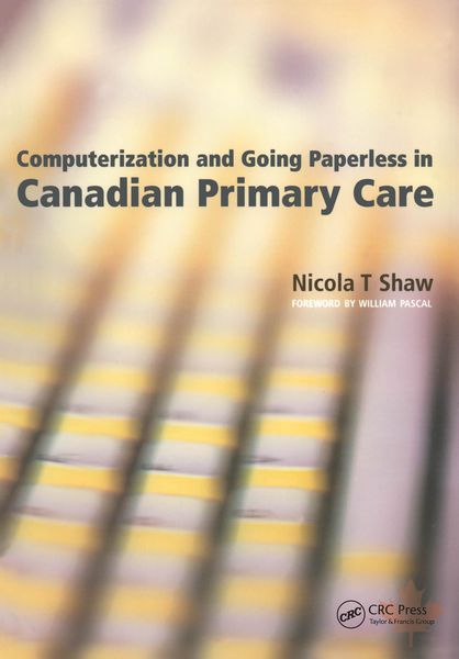 Produktbild: Computerization and Going Paperless in Canadian Primary Care