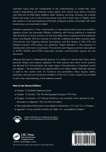 Produktbild: An Introduction to Sonar Systems Engineering