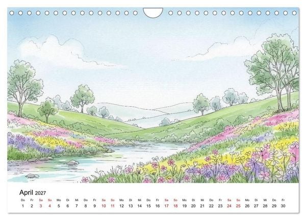 Produktbild: Einfach sch&ouml;n - Natur im Wandel der Jahreszeiten (Wandkalender 2027 DIN A4 quer), CALVENDO Monatskalender