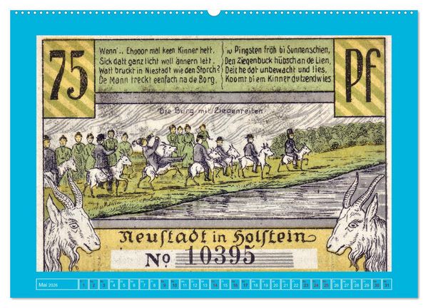 Produktbild: Gru&szlig; aus Neustadt in Holstein (hochwertiger Premium Wandkalender 2026 DIN A2 quer), Kunstdruck in Hochglanz