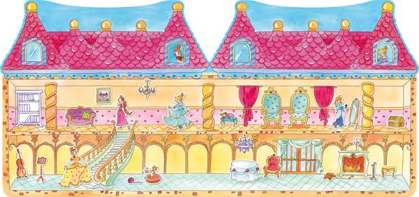 Produktbild: Prinzessinnenschloss - Stickern, Malen, Gestalten
