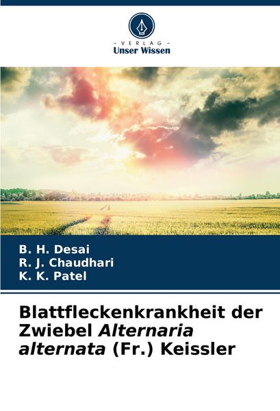 Produktbild: Blattfleckenkrankheit der Zwiebel Alternaria alternata (Fr.) Keissler