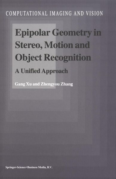 Produktbild: Epipolar Geometry in Stereo, Motion and Object Recognition
