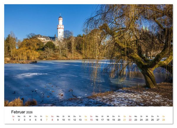 Produktbild: Bad Homburg - Die Perle im Hochtaunus (Wandkalender 2026 DIN A4 quer), CALVENDO Monatskalender