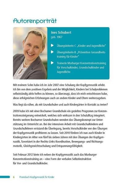 Produktbild: Praxisbuch Kopfgymnastik f&uuml;r Kinder