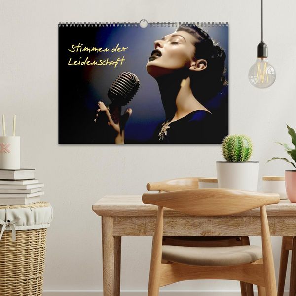Produktbild: Die Stimme der Leidenschaft (Wandkalender 2026 DIN A3 quer), CALVENDO Monatskalender