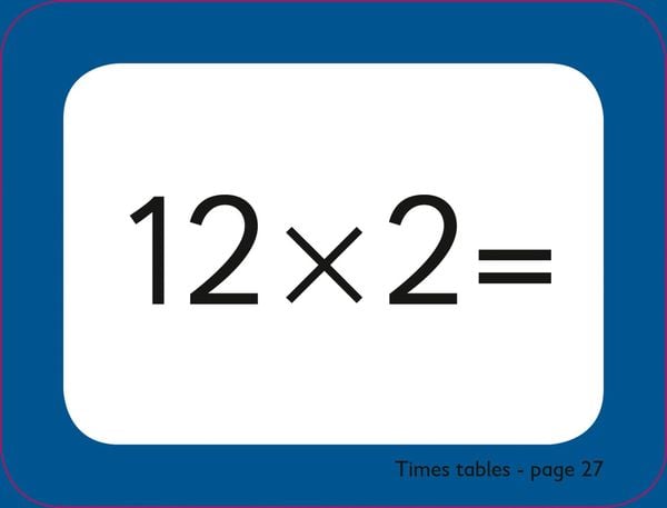 Produktbild: Times Tables Flashcards