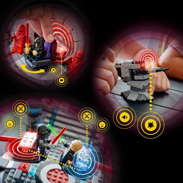 Produktbild: Star Wars 75427 SMART Play: A-Wing und das Duell im Thronsaal, Spielzeug