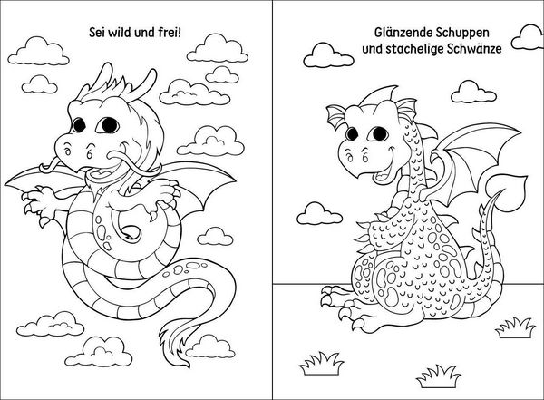 Produktbild: Diamond Painting - Bastelspa&szlig; mit Diamanten - Drachen