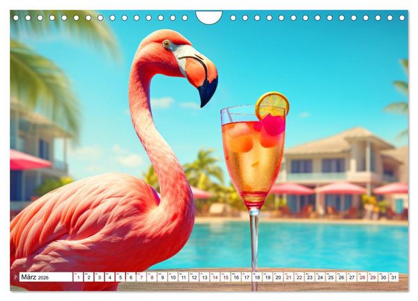 Produktbild: Sonnige Schnappsch&uuml;sse - Ein Jahr voller fr&ouml;hlicher Tiere (Wandkalender 2026 DIN A4 quer), CALVENDO Monatskalender