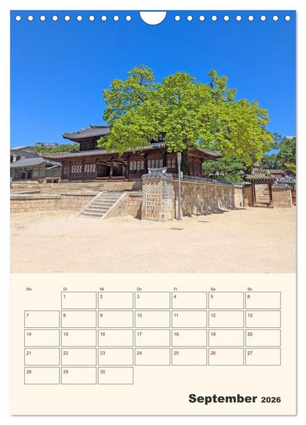 Produktbild: Entdecke Seoul (Wandkalender 2026 DIN A4 hoch), CALVENDO Monatskalender