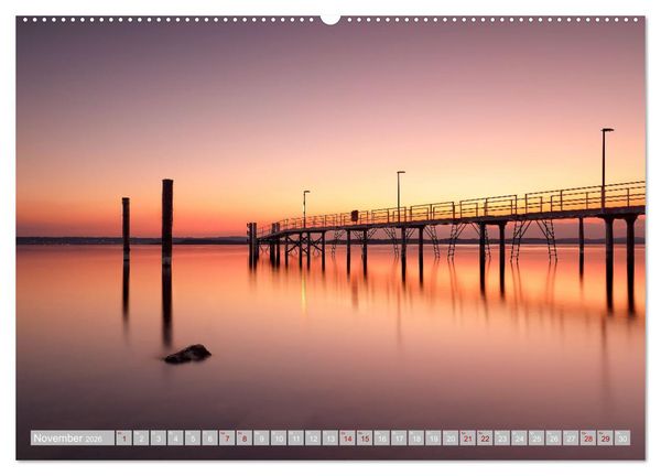 Produktbild: Bodensee-Stimmungen (Wandkalender 2026 DIN A2 quer), CALVENDO Monatskalender